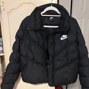 Nike Women's Classic Black Puffer Coat